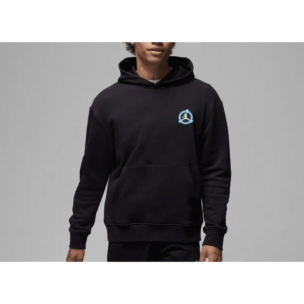 NEW Jordan Flight MVP Men’s Fleece Pullover Hoodie Black Size 2XL DV7592-010